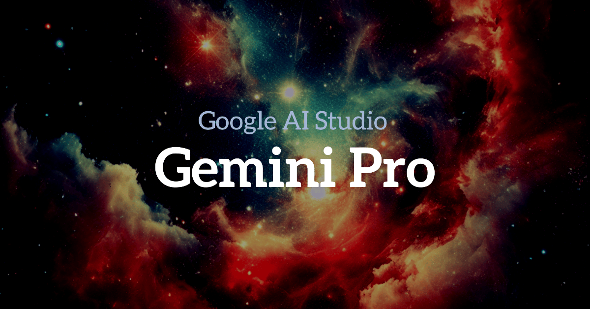 The beginner's guide to start using the new Gemini Pro models in Google AI Studio