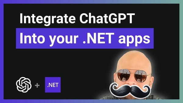 OpenAI .NET SDK - Integrate ChatGPT In Your C# App