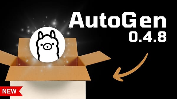 AutoGen 0.4.8 now supports Ollama without workarounds